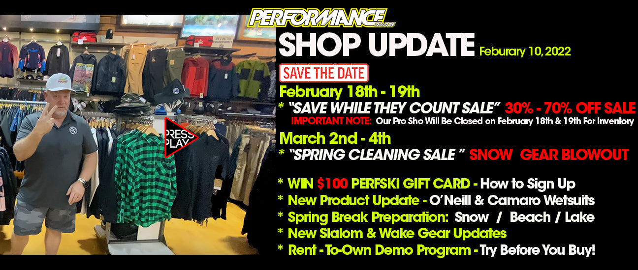 Shop Update - February 2023 - Count While We Sell Inventory Sale Info