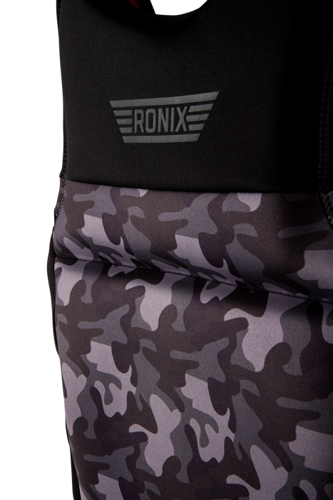Ronix 2024 Neptune- Capella 3.0 Boy's CGA Life Vest Black Jr (75-105lbs)