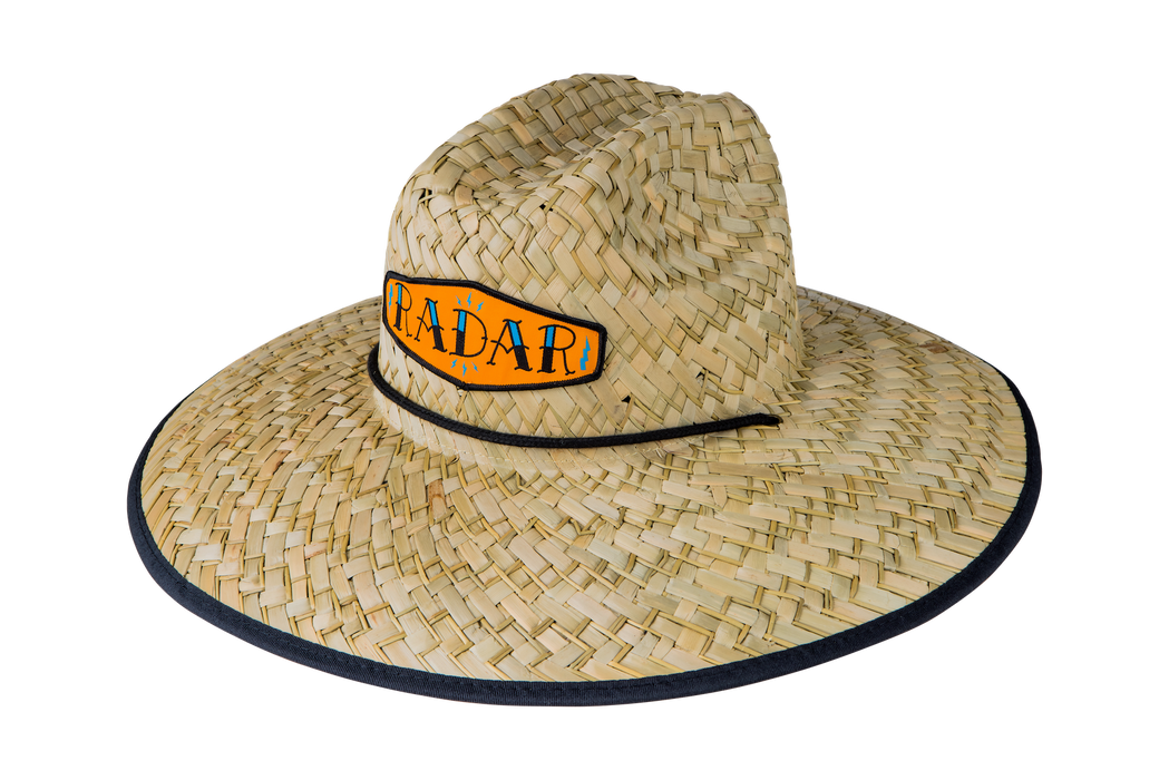 Radar 2024 Paddler's Sun Hat - Tan Straw / Collage Nylon - OSFM