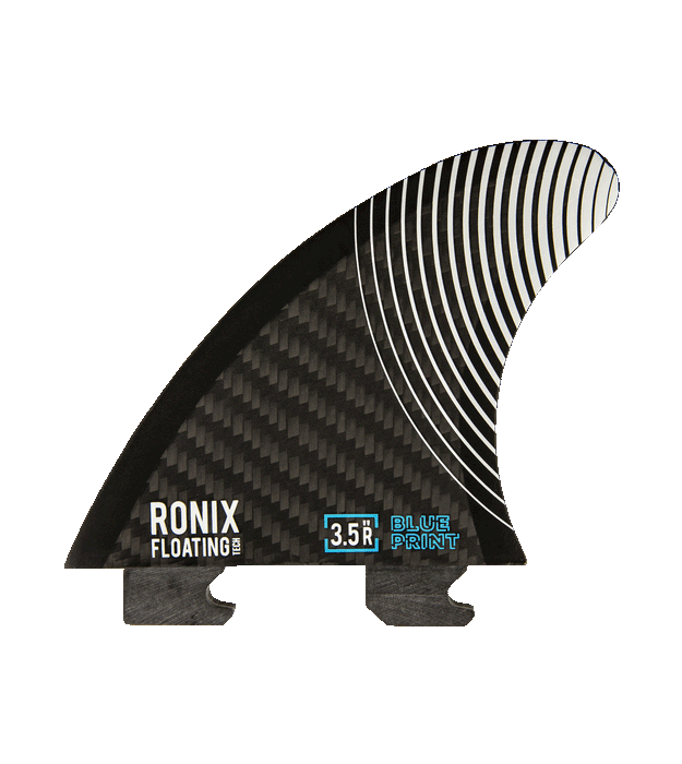 Ronix 2024 3.5 in. Right Surf Fin - Floating Fin-S 2.0 - Blueprint