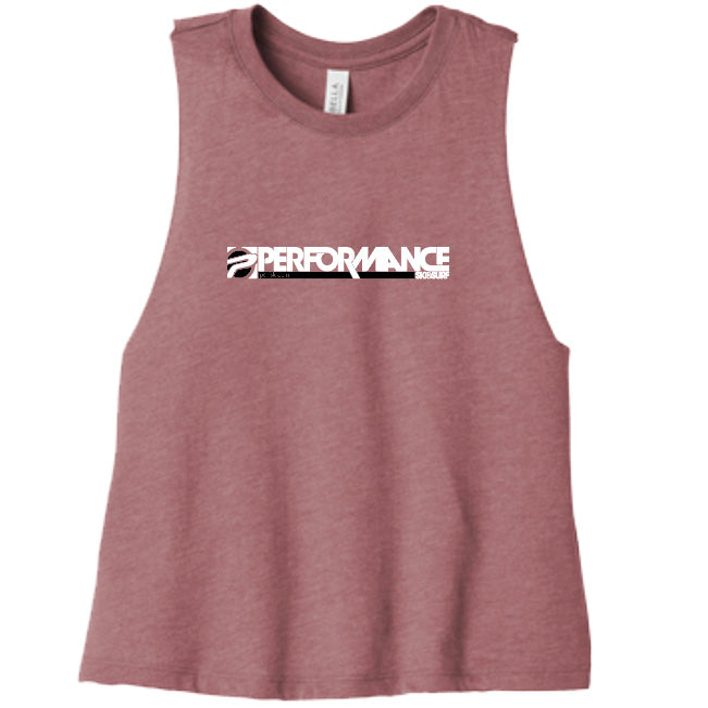 Performance Ski and Surf Womens Crop Top T-Shirt