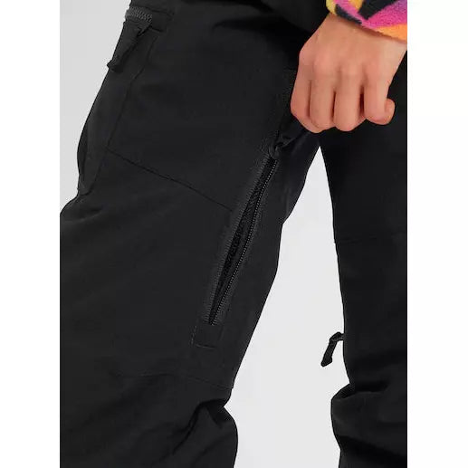 Burton 2023 Girls' Elite 2L Cargo Snowboard Pants True Black