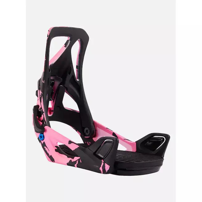 Burton 2023 Women's Step On® Re:Flex Snowboard Bindings Pink / Black