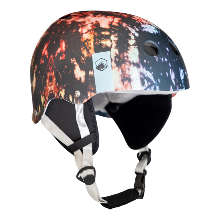 Liquid Force 2024 Helmet Flash- Black Tie Dye