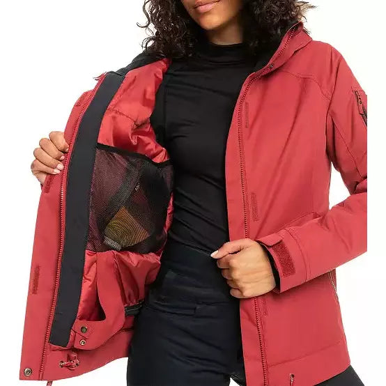 Roxy 2023 Meade Jacket Brick Red (RQNO)