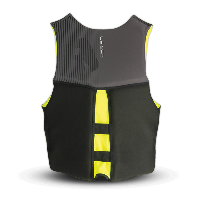 OBrien Flex V Back CGA Wake Vest-Yellow