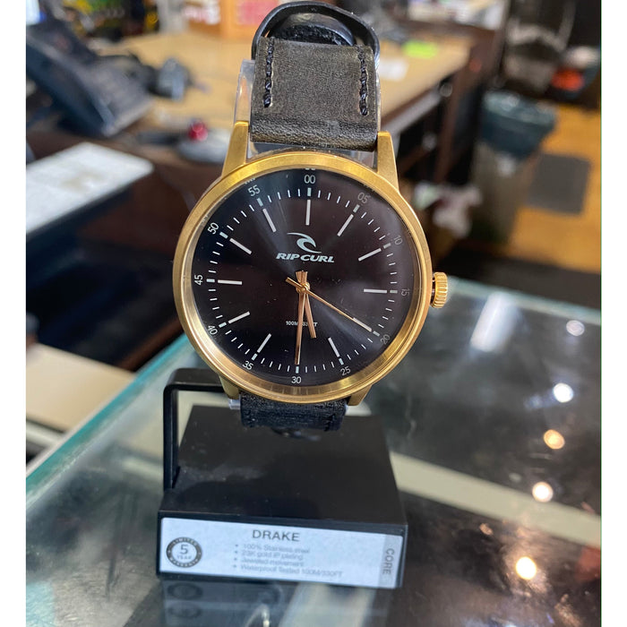 Rip Curl Drake Gold Leather