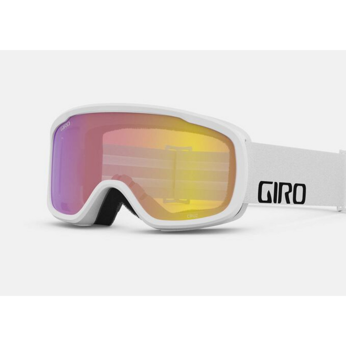 Giro Cruz Goggle White Woodmark - Yellow Boost