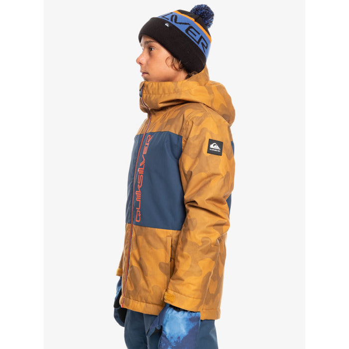 Quiksilver 2023 Side Hit Youth Jacket-Buckthorn Brown (CNR1)