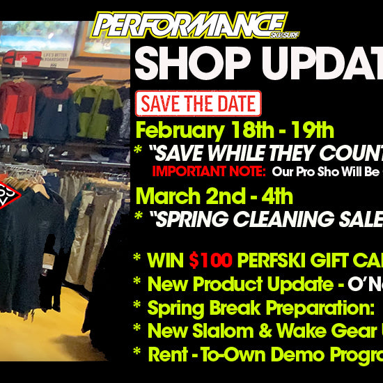 Shop Update - February 2023 - Count While We Sell Inventory Sale Info