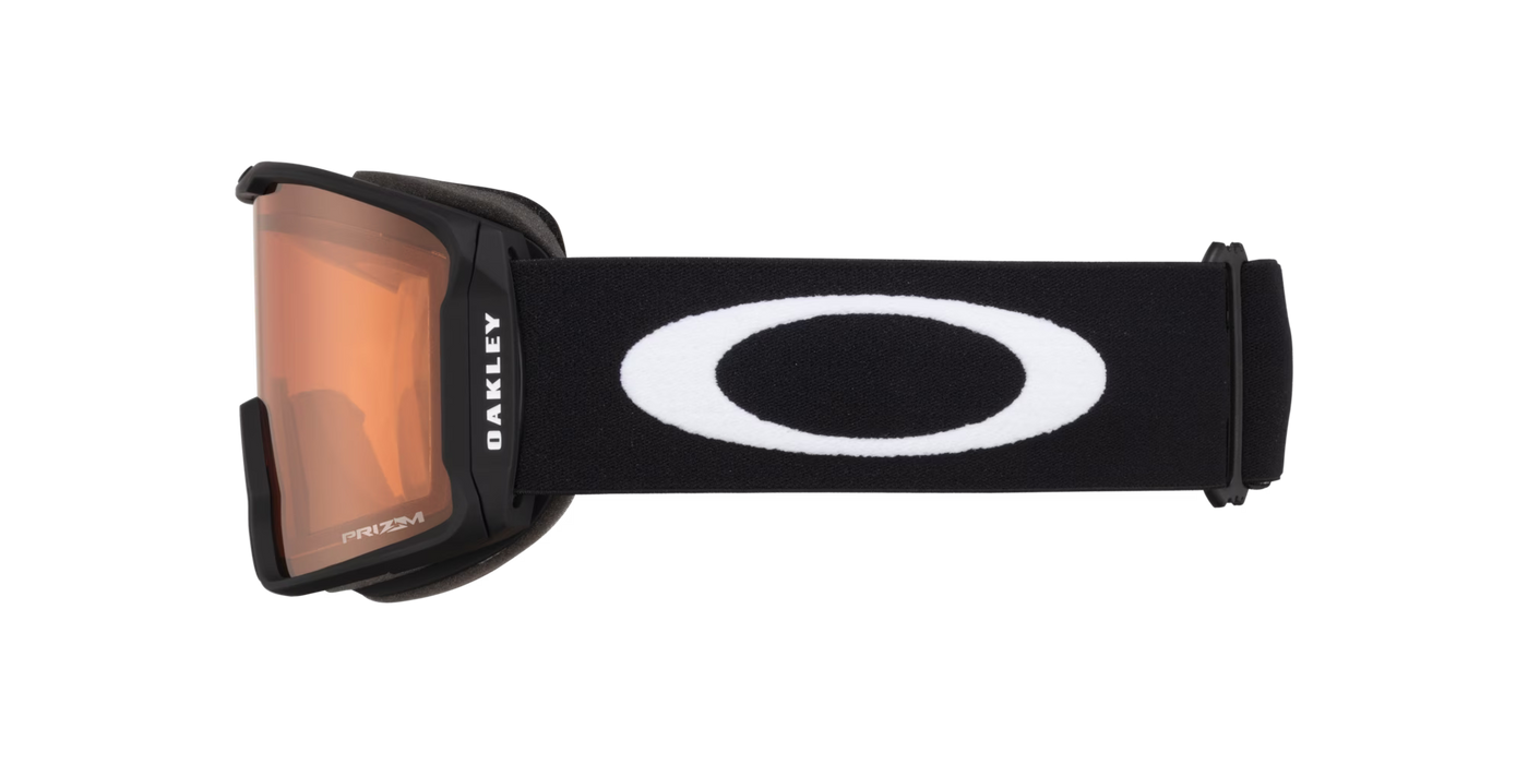 Oakley Line Miner L Matte Black W/ Prizm Snow Persimmon Lenses Goggle