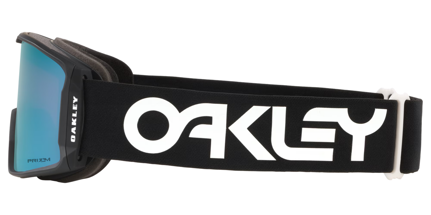 Oakley Line Miner L  Factory Pilot Black W/ Prizm Snow Sapphire Iridium Lenses Goggle