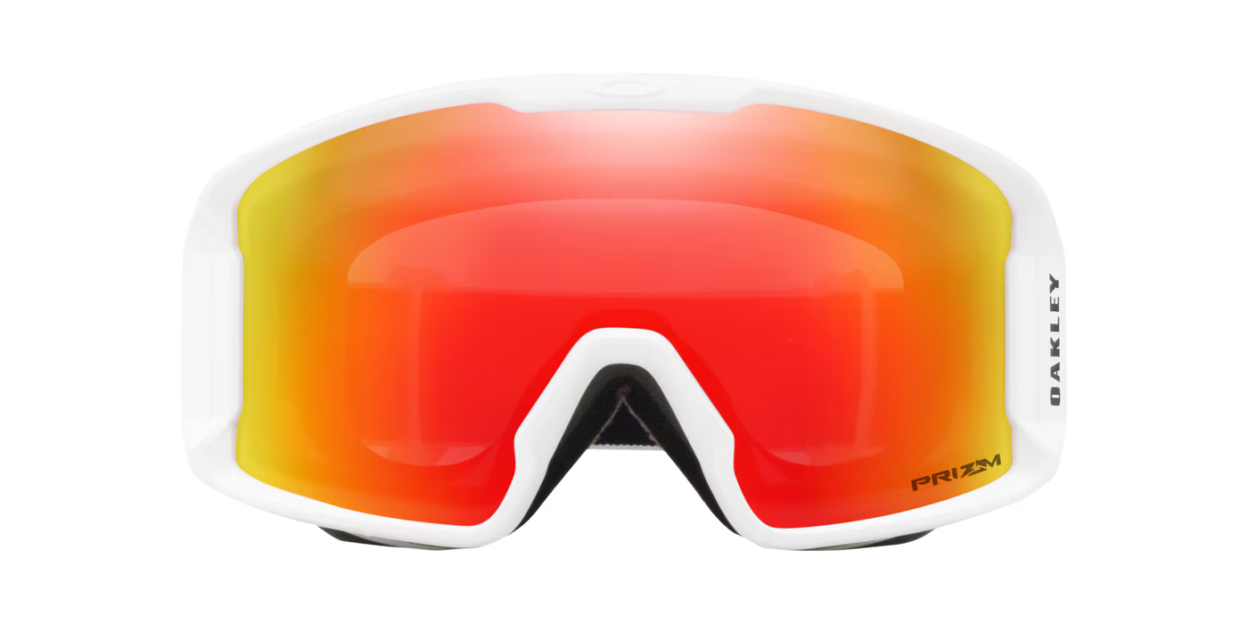 Oakley Line Miner M Matte White W/ Prizm Snow Torch Iridium Lenses Goggle