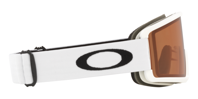 Oakley Target Line L Matte White W/ Prizm Snow Persimmon Lenses Goggle