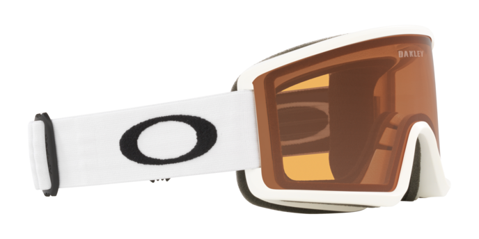 Oakley Target Line L Matte White W/ Prizm Snow Persimmon Lenses Goggle