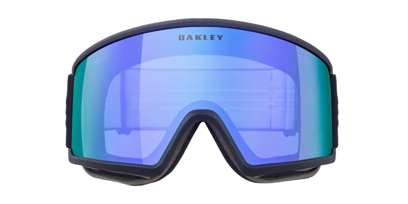 Oakley Target Line L Matte Black W/ Violet Iridium Lenses Goggle