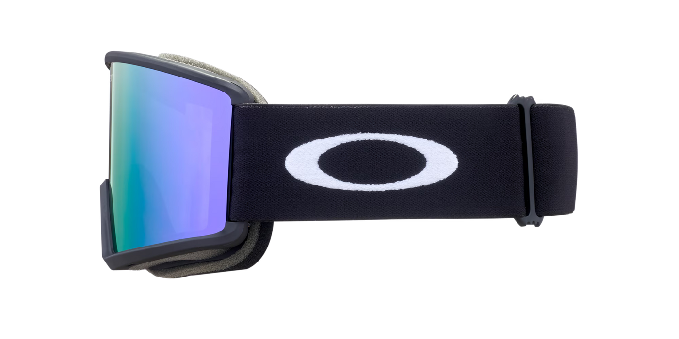 Oakley Target Line L Matte Black W/ Violet Iridium Lenses Goggle