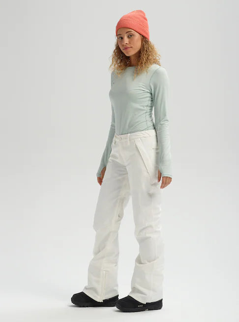 Burton Womens Society Pant-XS Tall - Stout White