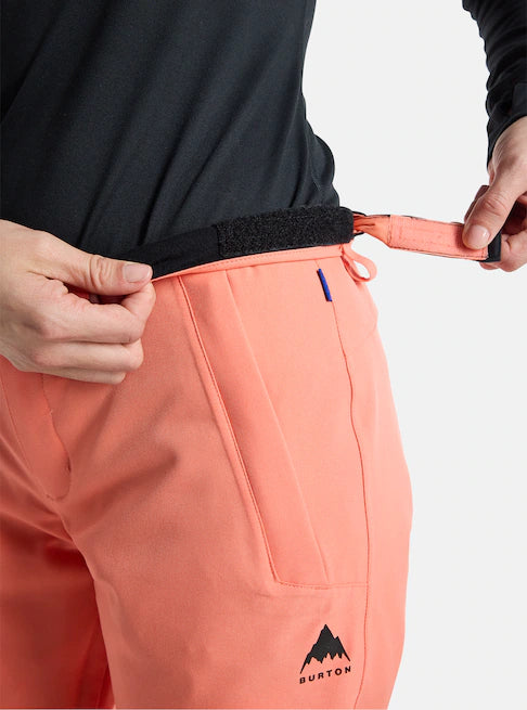 burton belt snowboard Burton Womens Gloria Snowboard Pant-Persimmon — Performance Ski & Surf