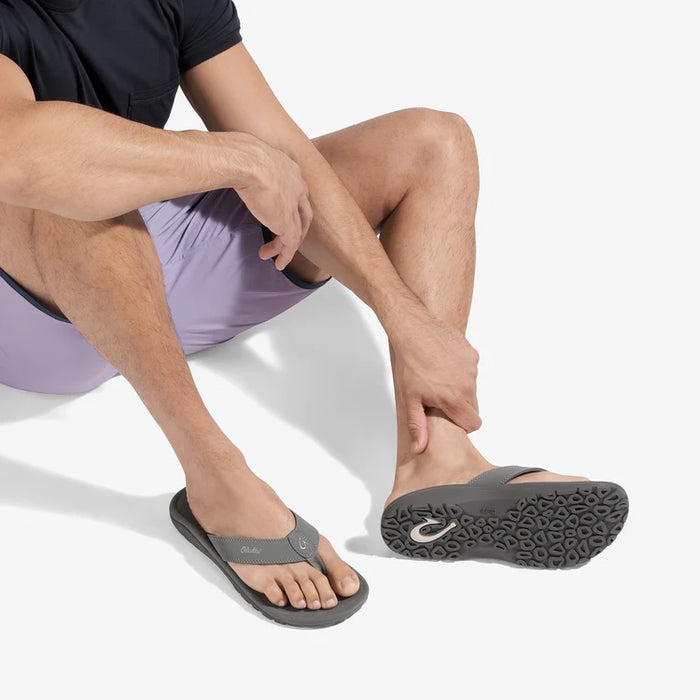 Olukai Men's Ohana Sandal - Rock / Rock