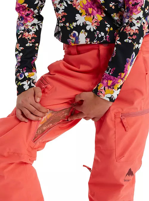 Burton Girls Elite Cargo Snowboard Pant Georgia Peach