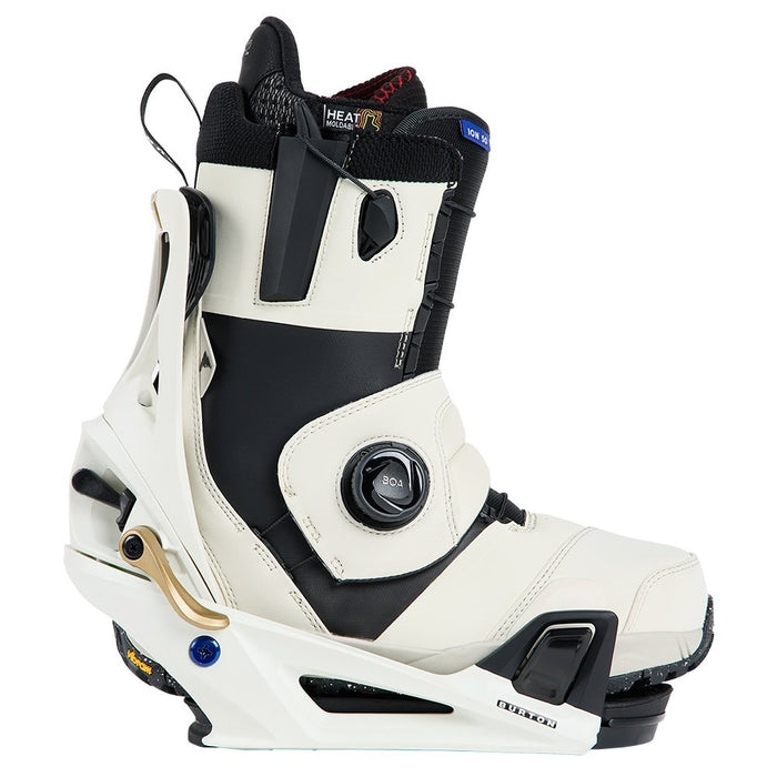Burton 2024 Men's Step On Genesis Re:Flex Snowboard Bindings White