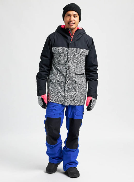 Burton 2023 Mens Covert Snowboard Jacket True Black/PJ PR M