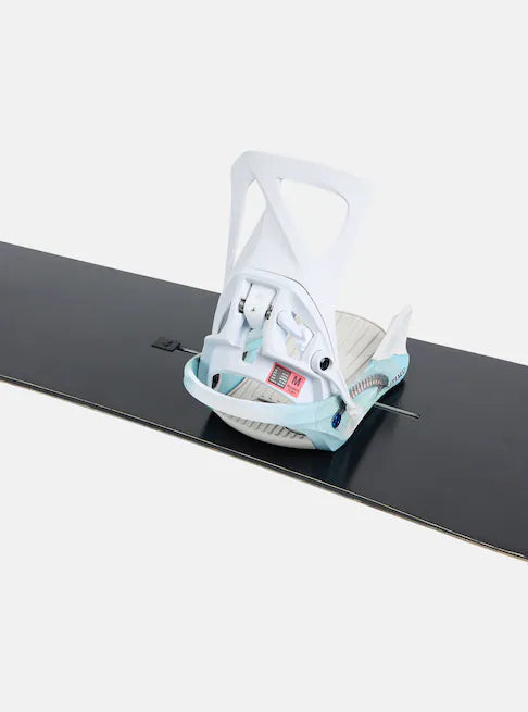 Burton 2024 Women's Step On Re:Flex Snowboard Bindings White / Graphic