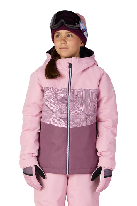 686 GIRLS ATHENA INSULATED JACKET - Smokey Lilac Colorblock