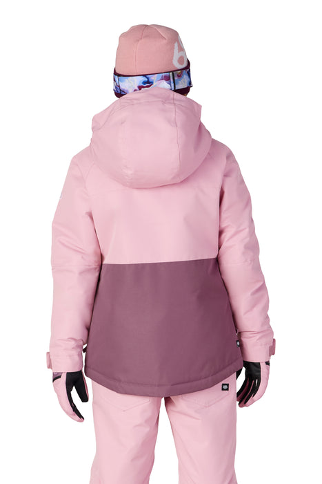 686 GIRLS ATHENA INSULATED JACKET - Smokey Lilac Colorblock