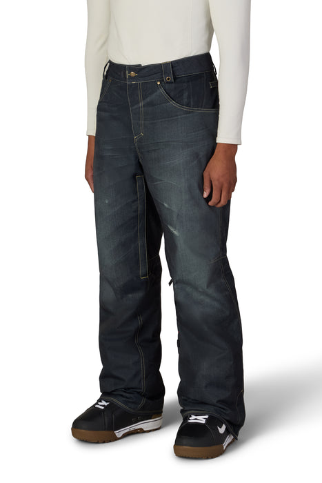 686 MNS DECONSTRUCTD DNM INSL PANT - Black Denim