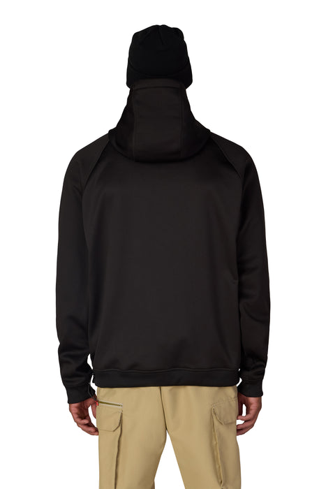 686 MENS BONDED FLEECE HOODY - Black Red