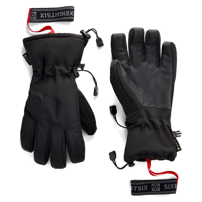 686 MENS GRTX LEATHER LINEAR GLOVE - Black