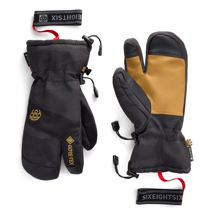 686 MENS HAWKEYE TRIGGER MITT - Black Camo