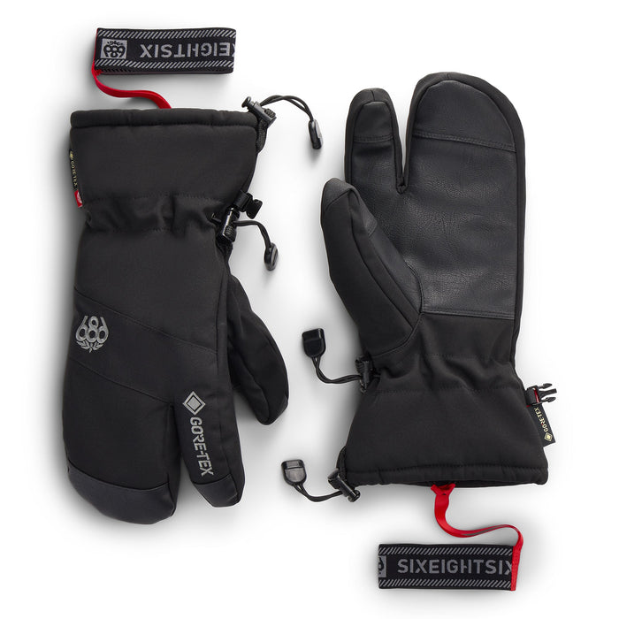 686 MENS HAWKEYE TRIGGER MITT - Black