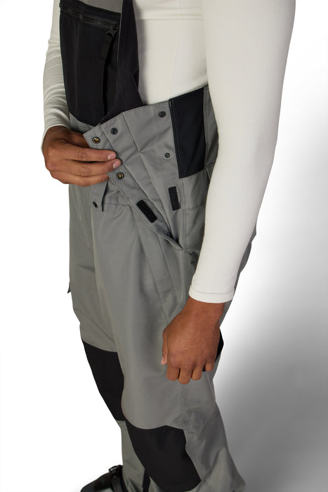 686 MENS HOT LAP INSULATED BIB - Rhino Grey Colorblock