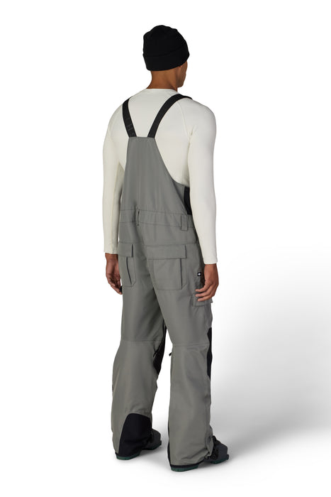 686 MENS HOT LAP INSULATED BIB - Rhino Grey Colorblock