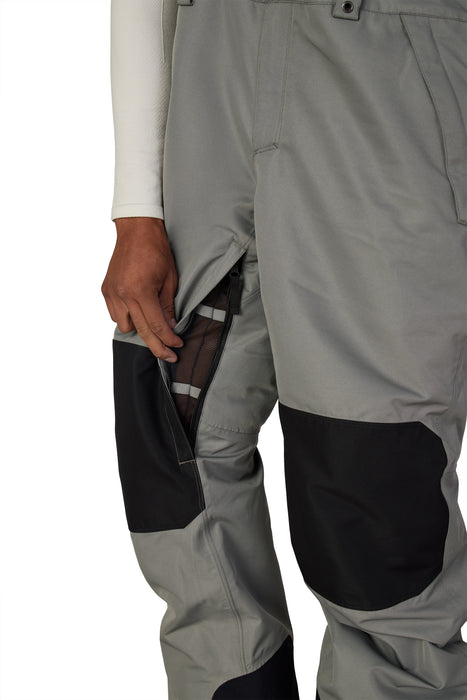 686 MENS HOT LAP INSULATED BIB - Rhino Grey Colorblock