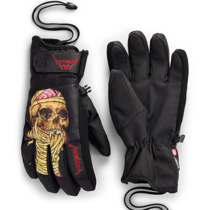 686 MENS PRIMER GLOVE - Metallica Black