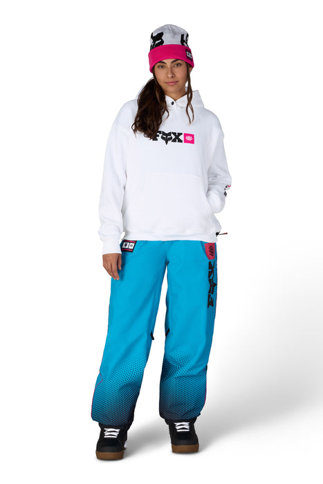 686 WMNS FOX RACING PREM HW HOODY - Fox White