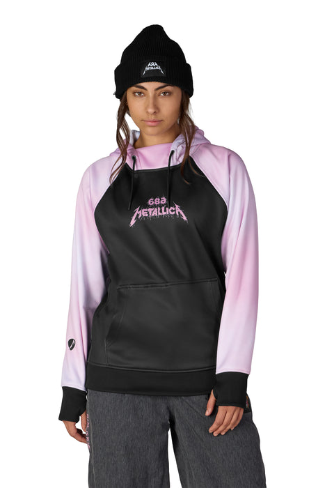 686 WMS METALLICA BD FLC P/O HOODY - Metallica Black