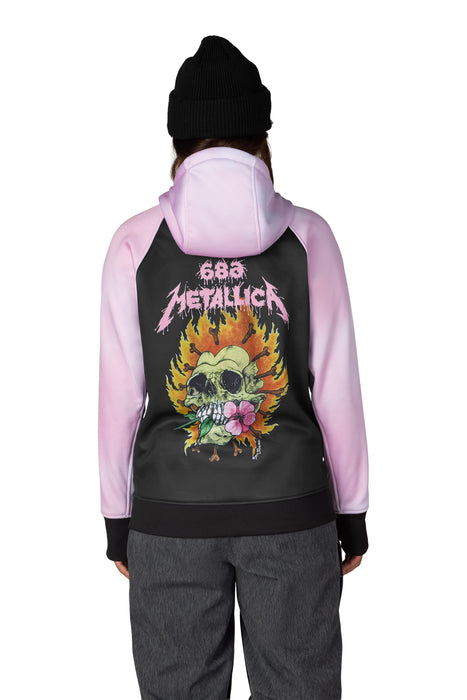 686 WMS METALLICA BD FLC P/O HOODY - Metallica Black