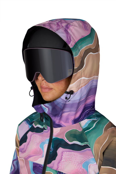 686 WOMENS ATHENA INSULATED JACKET - Moss Green Sedimentary