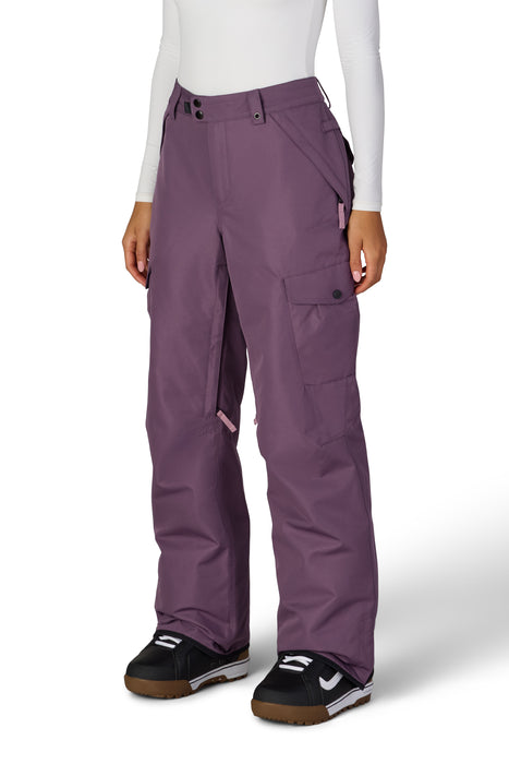 686 WMNS AURA INSULATED CARGO PANT - Black Plum