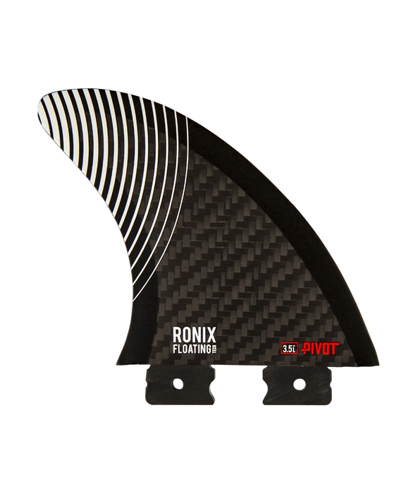 Ronix 2026 3.5" Floating Button Pivot Carbon Surf Fins - Left & Right