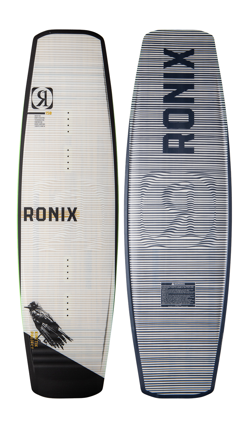 Ronix 2024 Kinetik Project - Springbox 2 - Raven / White