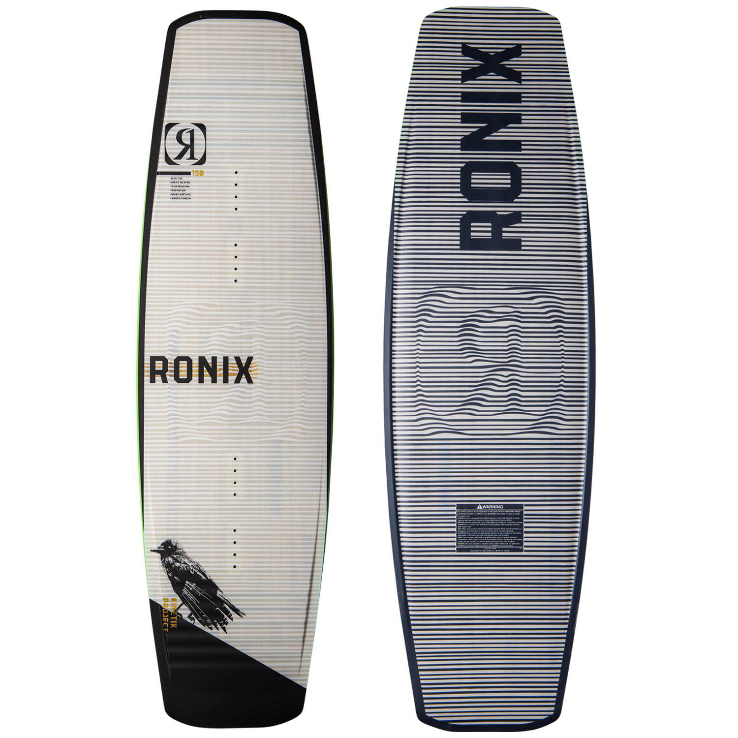 Ronix 2024 Kinetik Project - Springbox 2 - Raven / White