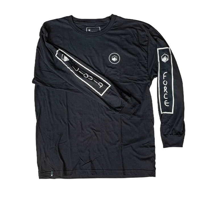 Liquid Force 2025 Identity Black Long Sleeve T