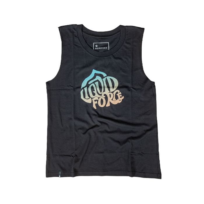 Liquid Force 2025 Women's Name Drop Black Tank