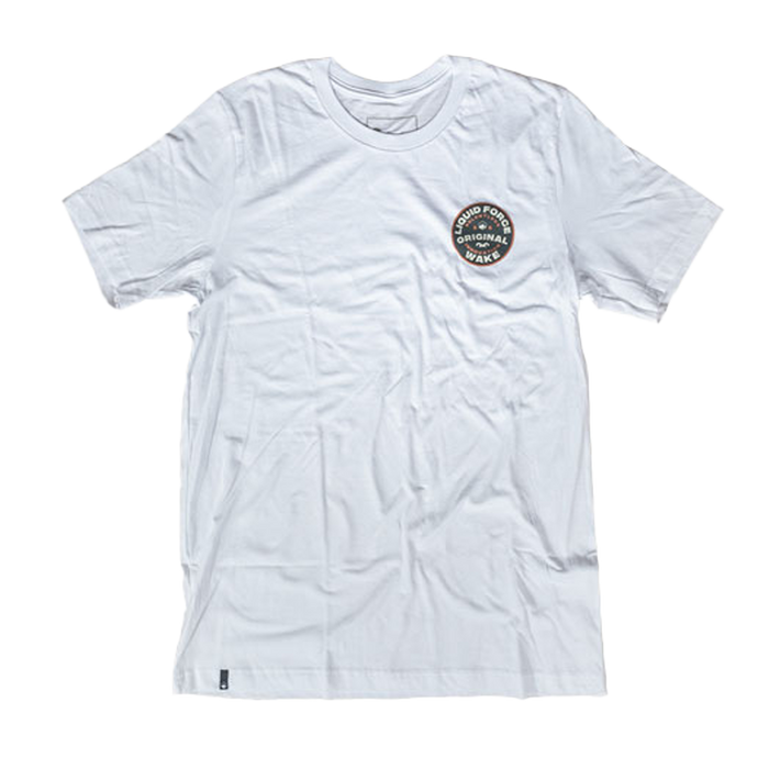 Liquid Force 2025 OG Wake White Tee